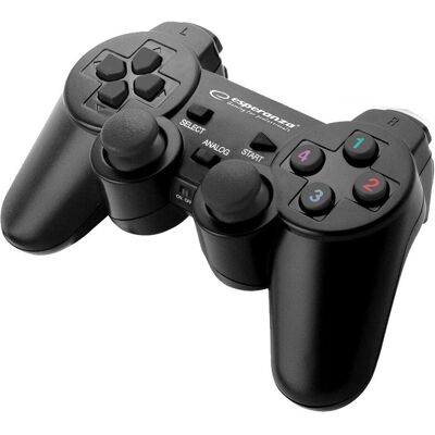 Esperanza Gladiateur (PC, PS3), Manette, Noir Esperanza Gladiateur (PC, PS3), Manette, Noir