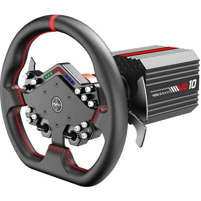PXN VD10 WDS R2 Direct Drive Racing Wheel (PC), Manette, Noir, Rouge PXN VD10 WDS R2 Direct Drive Racing Wheel (PC), Manette, Noir, Rouge