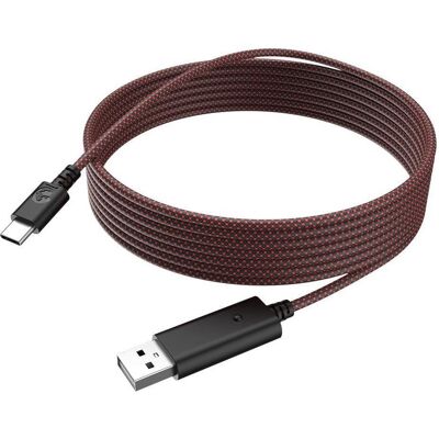 Gamesir - AC10 3m USB-C Charging Cable - Black - 3 meters, Manette : accessoires, Rouge, Noir Gamesir - AC10 3m USB-C Charging Cable - Black - 3 meters, Manette : accessoires, Rouge, Noir