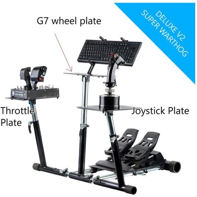 Wheel Stand Pro Thrustmaster Super Warth, Meuble gaming : accessoires, Multicolore Wheel Stand Pro Thrustmaster Super Warth, Meuble gaming : accessoires, Multicolore
