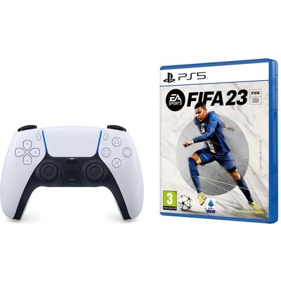 Sony DualSense Controller - EA FIFA 23 Bundle (PS5), Manette, Noir, Blanc, Multicolore Sony DualSense Controller - EA FIFA 23 Bundle (PS5), Manette, Noir, Blanc, Multicolore