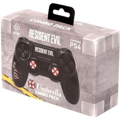 Blade Resident Evil PS4 Combo Pack Parapluie (PS4), Manette : accessoires, Noir, Blanc, Rouge Blade Resident Evil PS4 Combo Pack Parapluie (PS4), Manette : accessoires, Noir, Blanc, Rouge