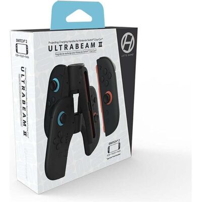 Hyperkin UltraBeam II Projecting Charging Handles (Switch 2), Manette : accessoires, Noir Hyperkin UltraBeam II Projecting Charging Handles (Switch 2), Manette : accessoires, Noir