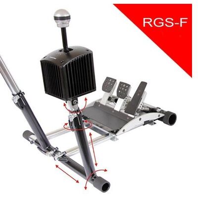 Wheel Stand Pro Mise à niveau du module RGS-F pour le shifter Fanatec ClubSport SQ, Meuble gaming : accessoires, Noir Wheel Stand Pro Mise à niveau du module RGS-F pour le shifter Fanatec ClubSport SQ, Meuble gaming : accessoires, Noir