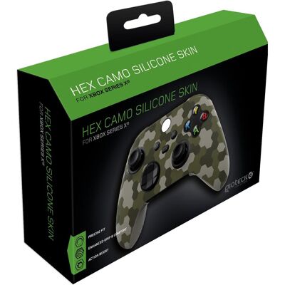 Gioteck Hex Camo Silicone Skin (Xbox Series S, Xbox Series X), Manette : accessoires, Multicolore Gioteck Hex Camo Silicone Skin (Xbox Series S, Xbox Series X), Manette : accessoires, Multicolore