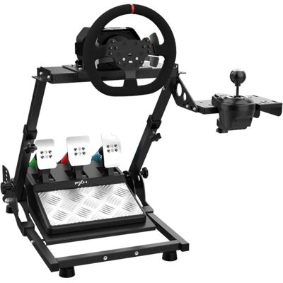 PXN A10 Klappbarer Lenkradständer, Rig pour simulateur, Noir PXN A10 Klappbarer Lenkradständer, Rig pour simulateur, Noir