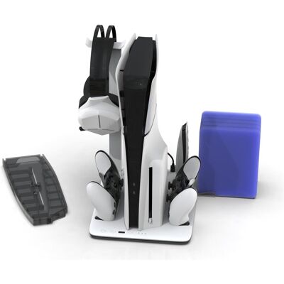 IMP Tech - DLX Multi Function Charge and Cool Stand - Grey (PS5), Manette : accessoires, Gris IMP Tech - DLX Multi Function Charge and Cool Stand - Grey (PS5), Manette : accessoires, Gris