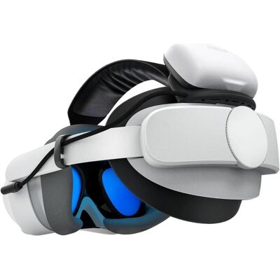 Bobovr P4U Battery Relief Strap for Pico 4 Ultra/Ultra Enterprise (10000mAh)., VR + AR : accessoires, Noir, Blanc Bobovr P4U Battery Relief Strap for Pico 4 Ultra/Ultra Enterprise (10000mAh)., VR + AR : accessoires, Noir, Blanc