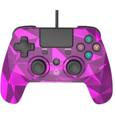 Snakebyte Pad 4 S contrôleur filaire PS3/PS4 3m - camouflage bubblegum magenta (PS3, PS4), Manette, Multicolore, Pink Snakebyte Pad 4 S contrôleur filaire PS3/PS4 3m - camouflage bubblegum magenta (PS3, PS4), Manette, Multicolore, Pink