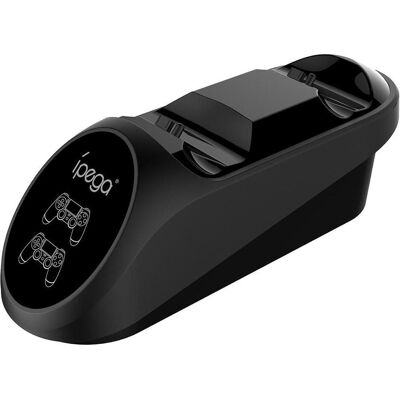 iPega 9180 PS4 Gamepad Double Charger (Damaged Package) (PS4), Manette : accessoires, Noir iPega 9180 PS4 Gamepad Double Charger (Damaged Package) (PS4), Manette : accessoires, Noir