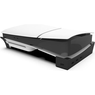 Ipega USB Hub pour PS5 Slim / PS5 Pro - Support Horizontal Noir Ipega USB Hub pour PS5 Slim / PS5 Pro - Support Horizontal Noir