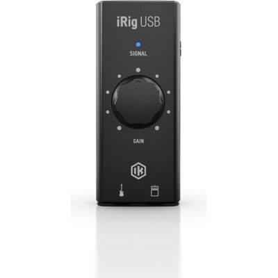 IK Multimedia iRig USB - Universelles Gitarren-Interface (jack 6,3 mm), Interface audio, Noir IK Multimedia iRig USB - Universelles Gitarren-Interface (jack 6,3 mm), Interface audio, Noir