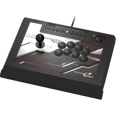 HORI Bâton de combat α (PC, Xbox One S, Xbox One X, Xbox Series S, Xbox Series X), Manette, Blanc, Noir HORI Bâton de combat α (PC, Xbox One S, Xbox One X, Xbox Series S, Xbox Series X), Manette, Blanc, Noir