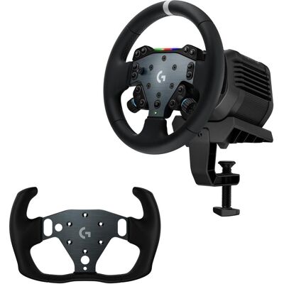 Logitech G Bundle système RS50 + RS Track Wheel (PC, PS4, PS5), Manette, Noir Logitech G Bundle système RS50 + RS Track Wheel (PC, PS4, PS5), Manette, Noir