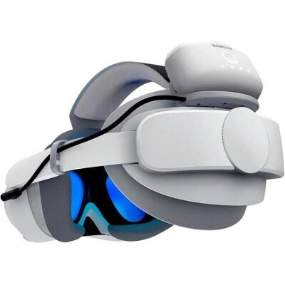 Bobovr Battery Head Strap P4S for Pico 4 Ultra & Ultra Enterprise, VR + AR : accessoires, Gris, Argent Bobovr Battery Head Strap P4S for Pico 4 Ultra & Ultra Enterprise, VR + AR : accessoires, Gris, Argent