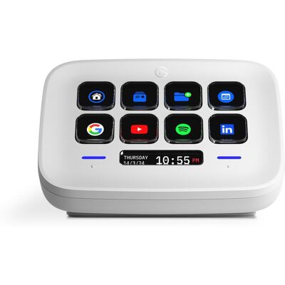 Elgato Stream Deck Neo, Boîtier de streaming, Blanc Elgato Stream Deck Neo, Boîtier de streaming, Blanc