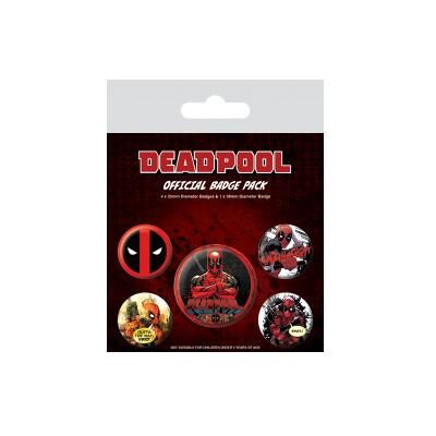 Pyramid DEADPOOL - Pack 5 Badges - Deadpool, Autres accessoires gaming Pyramid DEADPOOL - Pack 5 Badges - Deadpool, Autres accessoires gaming