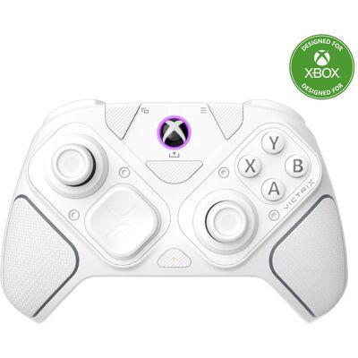Turtle Beach Victrix Pro BFG (Xbox One S, Xbox One X, Xbox Series S, Xbox Series X), Manette, Blanc Turtle Beach Victrix Pro BFG (Xbox One S, Xbox One X, Xbox Series S, Xbox Series X), Manette, Blanc
