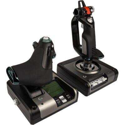 Logitech G Saitek X52 Pro (PC), Manette, Noir, Rouge Logitech G Saitek X52 Pro (PC), Manette, Noir, Rouge
