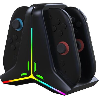 Snakebyte NSW2 Ladestation Quad Charge S2 (Switch 2), Manette : accessoires, Multicolore Snakebyte NSW2 Ladestation Quad Charge S2 (Switch 2), Manette : accessoires, Multicolore