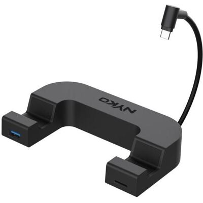Nyko Steam Deck Power Dock 7-In-1 Usb-C Docking Station (PC), Autres accessoires gaming, Noir Nyko Steam Deck Power Dock 7-In-1 Usb-C Docking Station (PC), Autres accessoires gaming, Noir