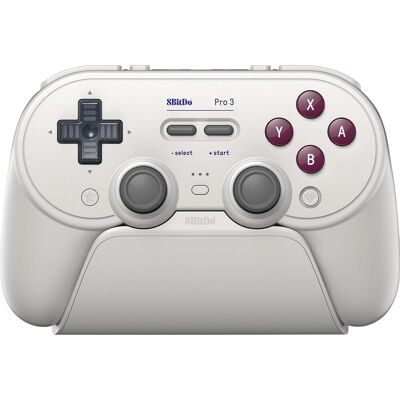 8bitdo Pro 3 Bluetooth Game Boy Edition (Android, iOS, Mac, PC, Switch, Switch 2), Manette, Gris 8bitdo Pro 3 Bluetooth Game Boy Edition (Android, iOS, Mac, PC, Switch, Switch 2), Manette, Gris