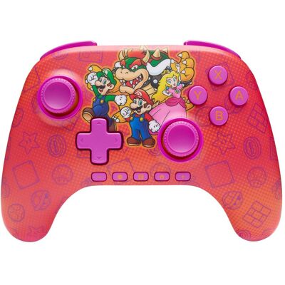 PowerA Advantage Wireless Controller NSW2 -Mario & Friends (Switch 2), Manette, Rouge, Pink PowerA Advantage Wireless Controller NSW2 -Mario & Friends (Switch 2), Manette, Rouge, Pink