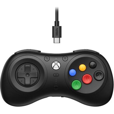 8bitdo M30 (Windows, Xbox One S, Xbox One X, Xbox Series S, Xbox Series X), Manette, Noir 8bitdo M30 (Windows, Xbox One S, Xbox One X, Xbox Series S, Xbox Series X), Manette, Noir