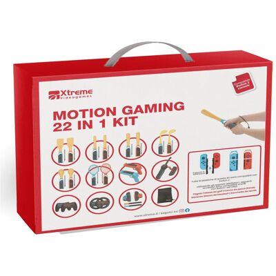 Xtreme Kit Motion Gaming 22in1 für Nintendo (Switch 2), Manette, Multicolore Xtreme Kit Motion Gaming 22in1 für Nintendo (Switch 2), Manette, Multicolore