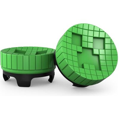 SteelSeries Minecraft Creeper PS5 Kit (PS5), Manette : accessoires, Vert, Noir SteelSeries Minecraft Creeper PS5 Kit (PS5), Manette : accessoires, Vert, Noir