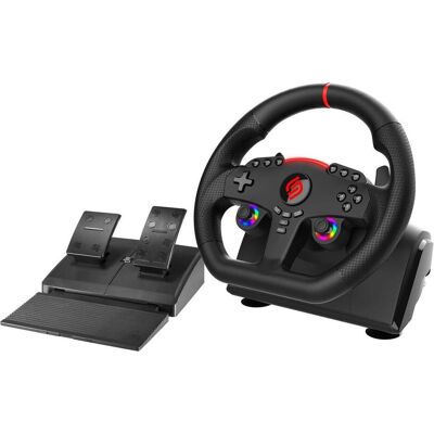 Subsonic Superdrive 270 GT (PC, PS4, Switch, Switch 2, Xbox One S, Xbox Series S, Xbox Series X), Manette, Noir Subsonic Superdrive 270 GT (PC, PS4, Switch, Switch 2, Xbox One S, Xbox Series S, Xbox Series X), Manette, Noir