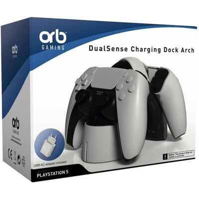 ORB Station d'accueil Playstation 5 DualSense Arch (PS5), Manette : accessoires ORB Station d'accueil Playstation 5 DualSense Arch (PS5), Manette : accessoires
