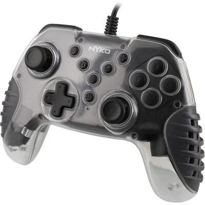Nyko Air Glow Wired Controller For Switch (Switch), Manette, Noir, Transparent Nyko Air Glow Wired Controller For Switch (Switch), Manette, Noir, Transparent