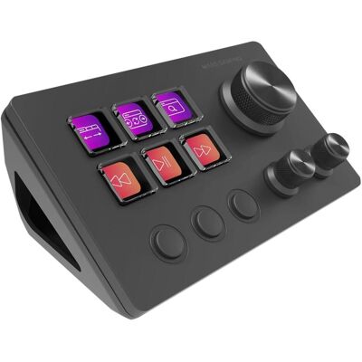 Mars Gaming Console De Streaming Msd-Two (Noir) (Windows), Manette, Noir Mars Gaming Console De Streaming Msd-Two (Noir) (Windows), Manette, Noir