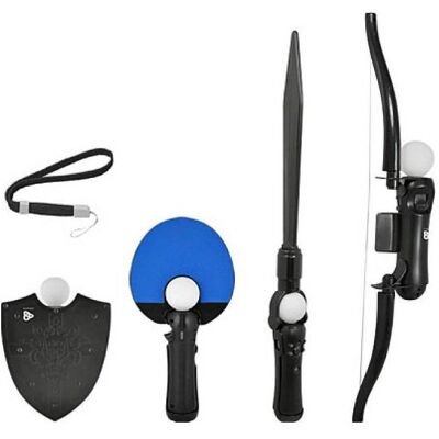 Playfect Kit Best Champions PSMove, Manette : accessoires, Multicolore Playfect Kit Best Champions PSMove, Manette : accessoires, Multicolore