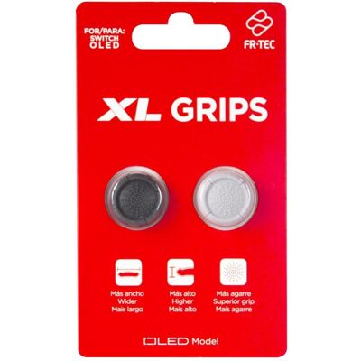 Blade Switch OLED XL Grips (Switch), Manette : accessoires, Blanc, Noir Blade Switch OLED XL Grips (Switch), Manette : accessoires, Blanc, Noir