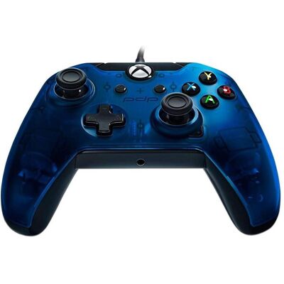 PDP Contrôleur filaire (PC, Xbox One S, Xbox One X, Xbox Series S, Xbox Series X), Manette, Bleu PDP Contrôleur filaire (PC, Xbox One S, Xbox One X, Xbox Series S, Xbox Series X), Manette, Bleu