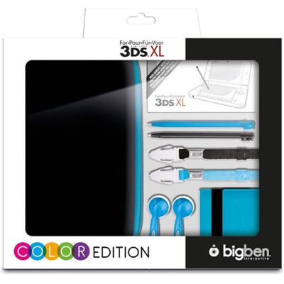 Bigben Nintendo New 3DS XL - Zubehör-Set "Color Edition" (farbig sortiert) (3DS XL), Autres accessoires gaming, Multicolore Bigben Nintendo New 3DS XL - Zubehör-Set "Color Edition" (farbig sortiert) (3DS XL), Autres accessoires gaming, Multicolore