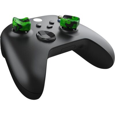Gioteck SMPXBX-11-MU Accessoires pour manettes de jeu Poucettes (Xbox Series X), Manette : accessoires, Noir, Vert Gioteck SMPXBX-11-MU Accessoires pour manettes de jeu Poucettes (Xbox Series X), Manette : accessoires, Noir, Vert