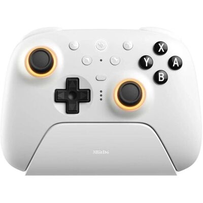 8bitdo Ultimate 2 Wireless (Switch, Switch 2, Windows), Manette, Blanc 8bitdo Ultimate 2 Wireless (Switch, Switch 2, Windows), Manette, Blanc