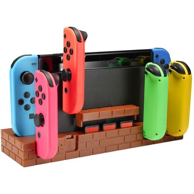 Subsonic Power Station - Station de rangement et de chargement pour console Nintendo Switch (Switch), Manette : accessoires, Multicolore Subsonic Power Station - Station de rangement et de chargement pour console Nintendo Switch (Switch), Manette : accessoires, Multicolore