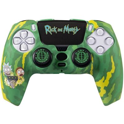 Blade Kit Funda+Grips Ps5 Rick And Morty (PS5), Manette : accessoires, Vert Blade Kit Funda+Grips Ps5 Rick And Morty (PS5), Manette : accessoires, Vert