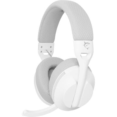 White Shark Shark WGH-2441 Falcon blanc/gris (Filaire, Sans fil), Casque gaming, Gris, Blanc White Shark Shark WGH-2441 Falcon blanc/gris (Filaire, Sans fil), Casque gaming, Gris, Blanc