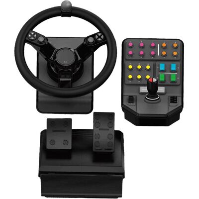 Logitech G Saitek Farm Sim (PC), Manette, Noir Logitech G Saitek Farm Sim (PC), Manette, Noir