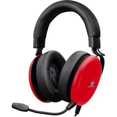 White Shark Wired headphones GH-2540 Elephant Red (Filaire), Casque gaming, Rouge White Shark Wired headphones GH-2540 Elephant Red (Filaire), Casque gaming, Rouge