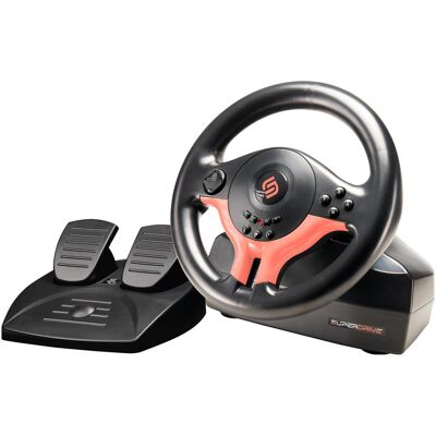 Subsonic Superdrive SV 250-S Driving Wheel Red Edition (Switch, Switch 2), Manette, Rouge, Noir Subsonic Superdrive SV 250-S Driving Wheel Red Edition (Switch, Switch 2), Manette, Rouge, Noir