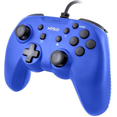 Nyko Prime Wired Controller - Blue For Switch (Switch), Manette, Bleu Nyko Prime Wired Controller - Blue For Switch (Switch), Manette, Bleu