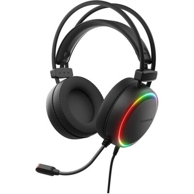 Genesis Casque gaming NEON 614 avec fil, noir, RGB (Filaire), Casque gaming, Noir Genesis Casque gaming NEON 614 avec fil, noir, RGB (Filaire), Casque gaming, Noir