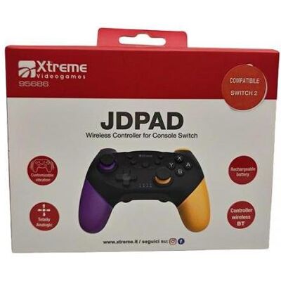 Xtreme Gamepad 95686 Switch Wireless GiallO e (Switch), Manette, Jaune Xtreme Gamepad 95686 Switch Wireless GiallO e (Switch), Manette, Jaune