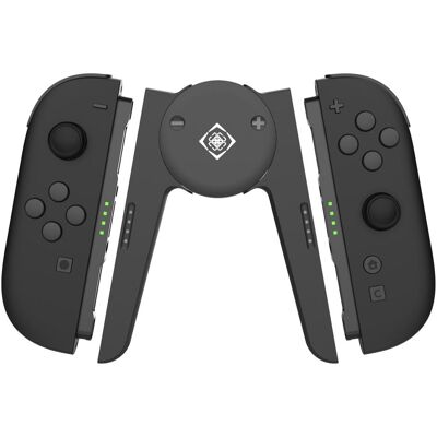Deltaco Controller 2 Grip& Ladestation Switch (Switch 2), Manette : accessoires, Noir Deltaco Controller 2 Grip& Ladestation Switch (Switch 2), Manette : accessoires, Noir